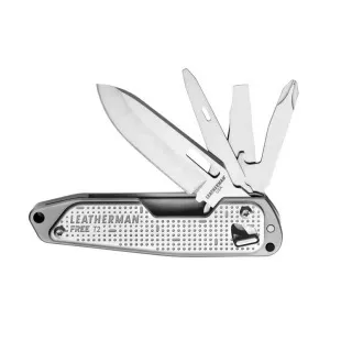 Leatherman multifunkciós kés Free T2, ezüst