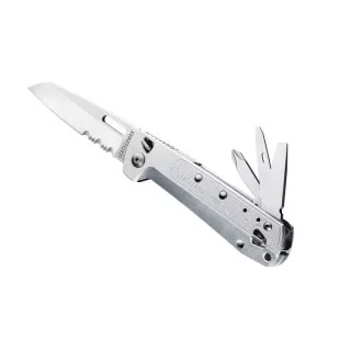 Leatherman multifunkciós kés Free K2X, ezüst