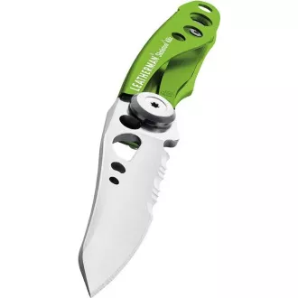 Leatherman SKELETOOL KBx kés, ezüst/zöld