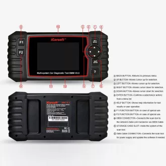 Diagnosztika iCarsoft BMM V2.0 a BMW / Mini számára