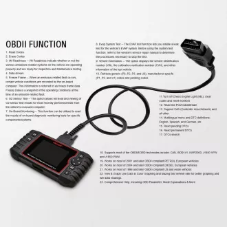Diagnosztika iCarsoft VAWS V2.0 az Audi / VW / Seat / Skoda számára
