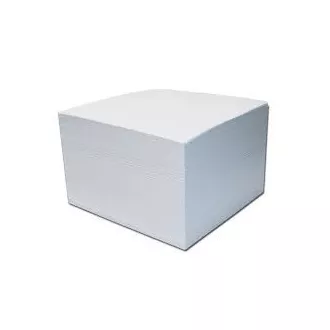 Jegyzettömb 8,5x8,5x4cm fehér Jegyzettömb 8,5x8,5x4cm fehér