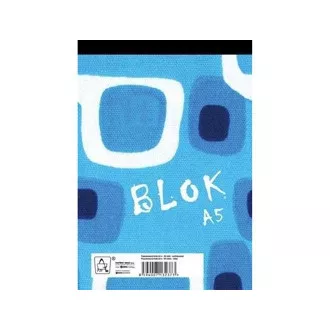 Block A5 tiszta 50 lap varrt öko