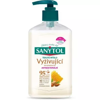 Sanytol folyékony szappan tápláló regeneráló mandulatej és anyatej 250ml