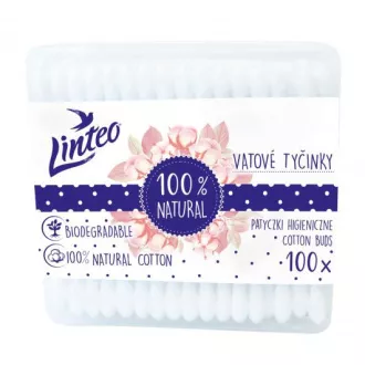 Pamut törlőkendő eco Linteo 100db doboz Pamut törlőkendő eco Linteo 100db doboz