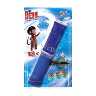 Dr.Devil WC gél spot blokk Polar Aqua 75ml Dr.Devil WC gél spot blokk Polar Aqua 75ml
