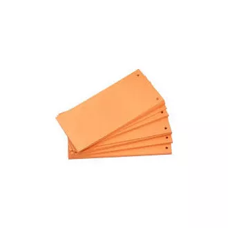Elválasztó 10,5x24cm Klasszikus narancs 100db