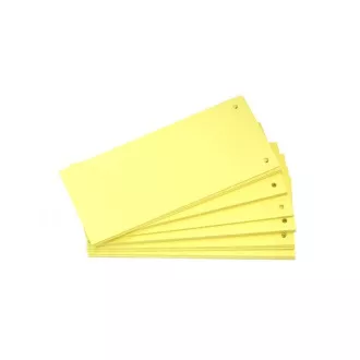Elválasztó 10,5x24cm Classic sárga 100db