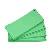 Elválasztó 10,5x24cm Economy zöld 100db