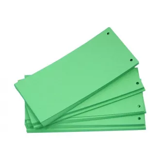 Elválasztó 10,5x24cm Economy zöld 100db