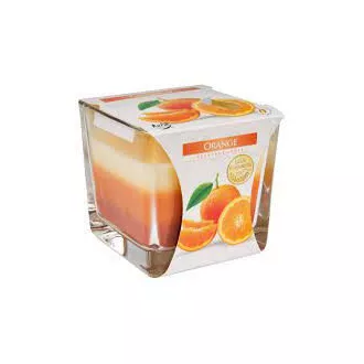 Illatos gyertya üvegben Bispol Orange 170g