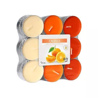 Illatos gyertyák 18db Bispol Orange Illatos gyertyák 18db Bispol Orange