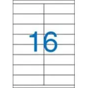 Címkék 105x35mm 2 soros 16 címke laponként 100 lap Victoria