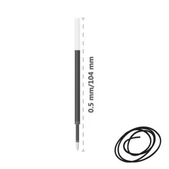 205A 0,5 mm-es gélpatron fekete a 745238-hoz