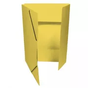 Mappa 253 A4 3 patentos, sárga gumival