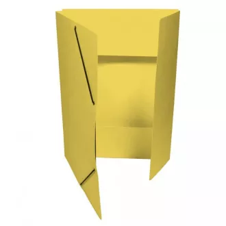 Mappa 253 A4 3 patentos, sárga gumival