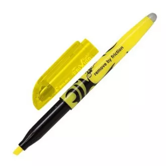 Marker Pilot Frixion átírható sárga ékhegyes hegy 1-3,3mm