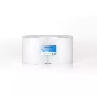 Ipari törlőkendők 2vrs. cellulóz d.27cm fehér 2db / eladó csomagonként
