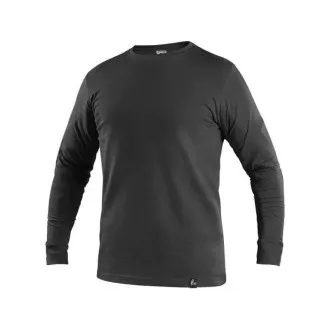 CXS PETR póló, hosszú ujjú, fekete, 4XL-es méret