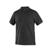 Rövid ujjú póló MICHAEL, fekete, 5XL-es méret