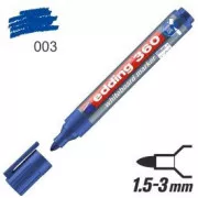 Edding 360 marker fehér táblán kék kerek hegy 1,5-3mm