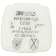 D3125, 3M™ Secure Click™ részecskeszűrő P2 R, egy pár