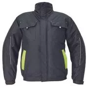 MAX VIVO pilóta dzseki fekete/sárga XXXXL
