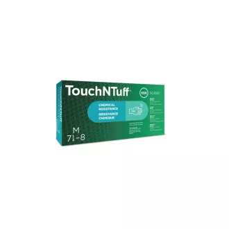 Ansell Touch N Tuff 92-600 púdermentes kesztyű 7,5-8 méret zöld 100 db Ansell Touch N Tuff 92-600 púdermentes kesztyű 7,5-8 méret zöld 100 db