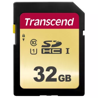 TRANSCEND SDHC kártya 32 GB 500S, UHS-I U1 (R: 95 / W: 60 MB / s) TRANSCEND SDHC kártya 32 GB 500S, UHS-I U1 (R: 95 / W: 60 MB / s)