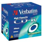 VERBATIM CD-R (10 csomagos) Jewel / EP / DL / 40x / 90 perc / 800 MB