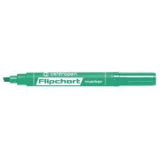 Marker Centropen 8560 flipcharthoz, zöld ékvég 1-4,6 mm