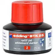 Edding BTK25 tinta piros 25 ml tábla jelölőkhöz