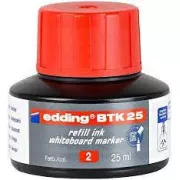 Edding BTK25 tinta piros 25 ml tábla jelölőkhöz