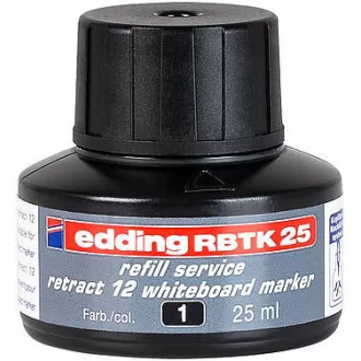 Edding BTK25 fekete tinta 25 ml tábla jelölőkhöz Edding BTK25 fekete tinta 25 ml tábla jelölőkhöz