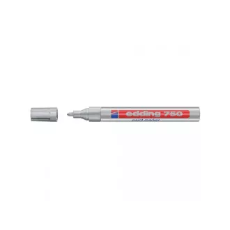 Marker Edding 750 lakkozott ezüst 2-4mm Marker Edding 750 lakkozott ezüst 2-4mm