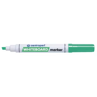 Centropen 8569 fehér tábla filctoll zöld ékes hegy 1-4,5mm