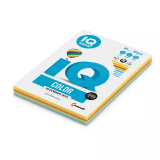 Xerográfiai papír IQ A4 / 80g mix 5x50 lap intenzív színű