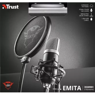 TRUST mikrofon GXT 252 Emita Streaming mikrofon
