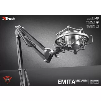 TRUST mikrofontartó GXT 253 Emita Streaming mikrofon kar