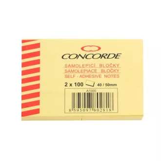 Öntapadós betét 40x50mm 2x100 lap Concorde Öntapadós betét 40x50mm 2x100 lap Concorde