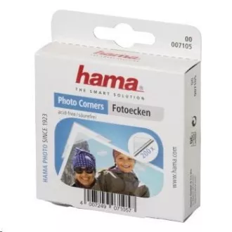 Hama öntapadós fotósarok, 200 db Hama öntapadós fotósarok, 200 db