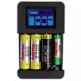 Hama töltő Delta LCD Premium AA / AAA Hama töltő Delta LCD Premium AA / AAA
