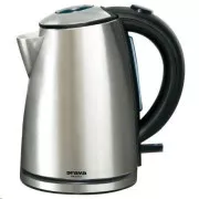 Orava VK-3712 elektromos vízforraló, 1600 W, 1,2 l, automatikus kikapcsolás, ezüst színű
