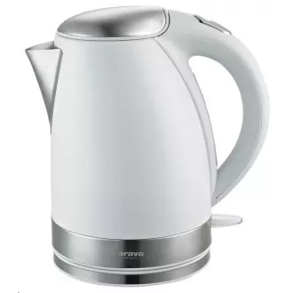 Orava VK-3217 W vízforraló, 2000 W, 1,7 l, automatikus kikapcsolás, fehér színű