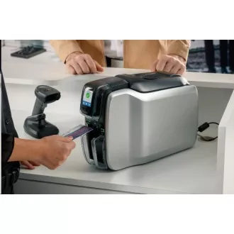 Zebra kártyanyomtató ZC300, egyoldalas, USB / Ethernet