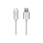 AVACOM TPC-100S USB kábel - USB Type-C, 100cm, ezüst