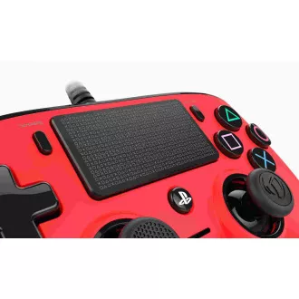 Nacon Wired Compact Controller - vezérlő PlayStation 4-hez - piros Nacon Wired Compact Controller - vezérlő PlayStation 4-hez - piros