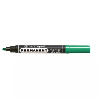 Marker Centropen 8510 állandó zöld hengeres hegy 2,5 mm
