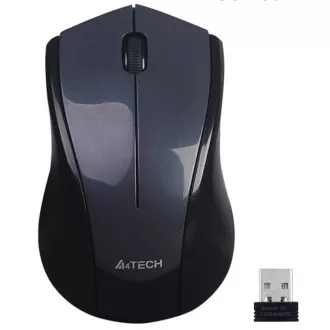 A4tech G3-400N, V-Track, vezeték nélküli optikai egér, 2,4 GHz, 10 m hatótáv, szürke-fekete A4tech G3-400N, V-Track, vezeték nélküli optikai egér, 2,4 GHz, 10 m hatótáv, szürke-fekete