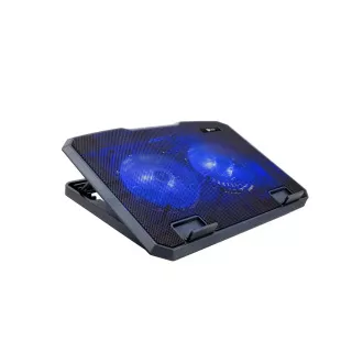 C-TECH hűtőbetét NTB CLP-140 alatt, 15, 6", 2x 140mm, 2x USB, kék háttérvilágítás C-TECH hűtőbetét NTB CLP-140 alatt, 15, 6", 2x 140mm, 2x USB, kék háttérvilágítás